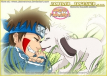 kiba e akamaru